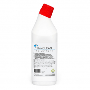 Toiletrens Uni-Clean u/Farve & Parfume 750 ml.