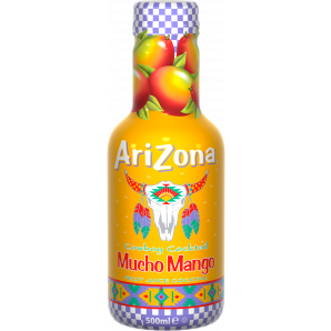 AriZona Mucho Mango Iste 6x50 cl. (PET-flaske)