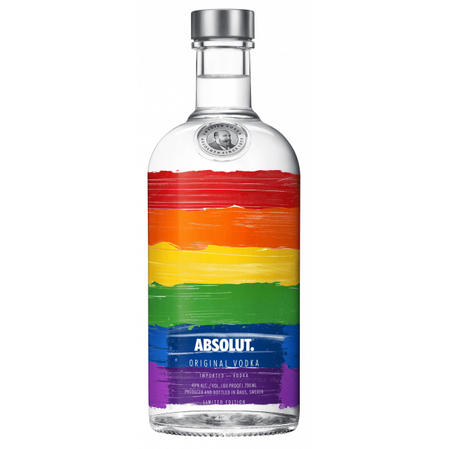 Absolut Vodka Rainbow 40% 70 cl.