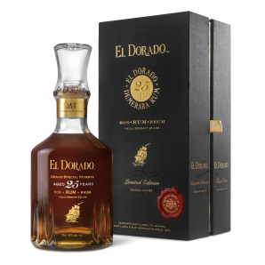 El Dorado Rum 25 års Rom 43% 70 cl. (Gaveæske)