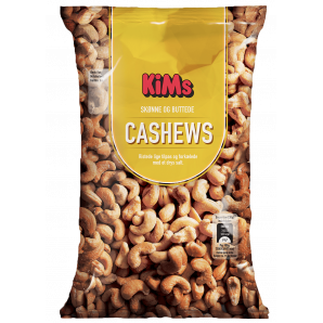 Kims Saltede Cashews 325 gr.