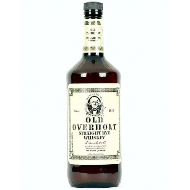 Old Overholt Straight Rye Whisky 40% 100 cl