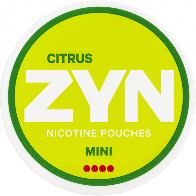 Zyn Mini Citrus Ex. Strong Tyggetobak 5 stk.