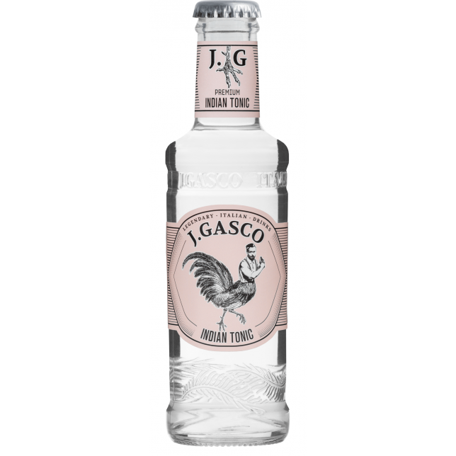 J. Gasco Indian Tonic Water 24x20 cl. (flaske)