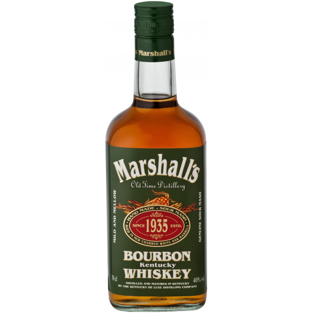 Marshall's Kentucky Bourbon Whisky 40% 70 cl.