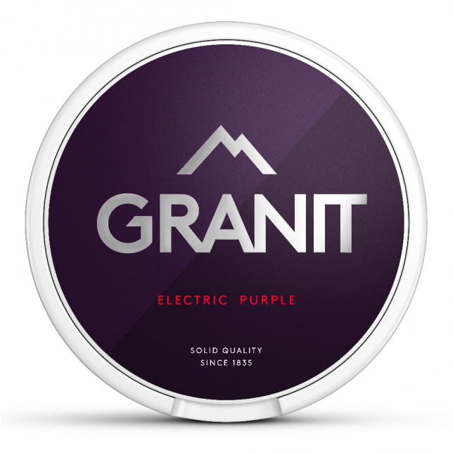 Granit Electric Purple Tyggetobak 5 stk.