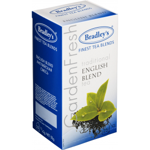 Bradley's Garden Fresh English Blend 25 stk. (tebreve)