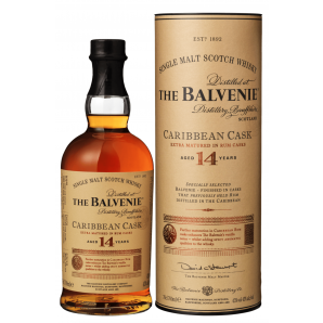 The Balvenie Caribbean Cask 14 års Single Malt Scotch Whisky 43% 70 cl. (Gaveæske)