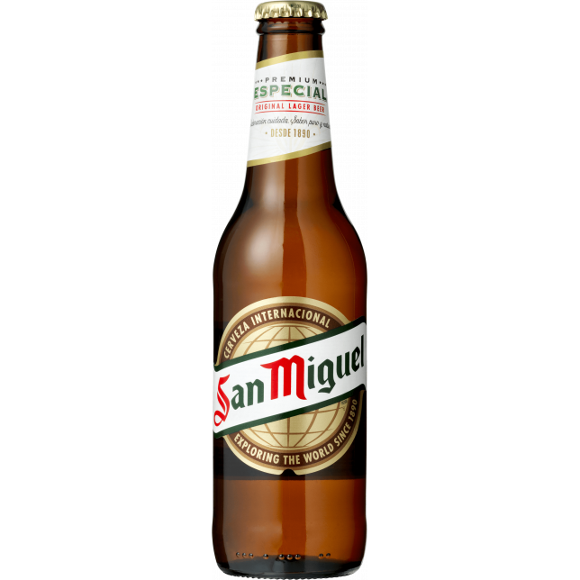 San Miguel Especial 5,4% 33 cl. (flaske)