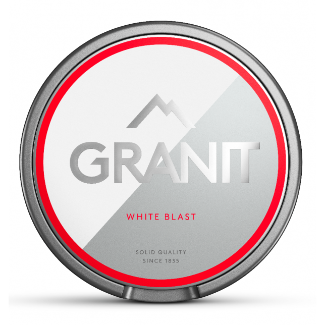 Granit White Blast Tyggetobak 5 stk.