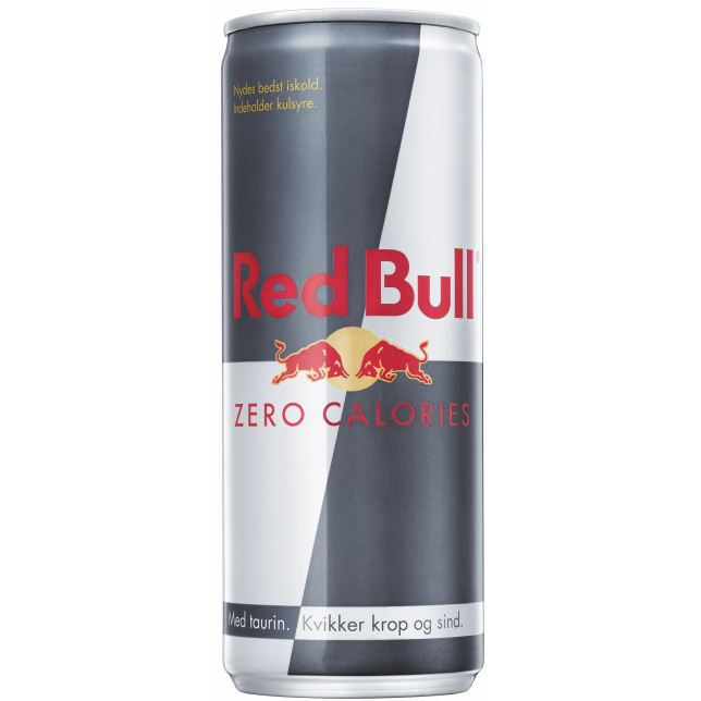 Red Bull Energy Drink Zero Calories 24x25 cl. (dåse)