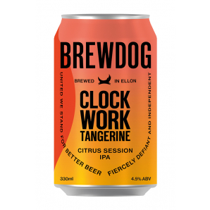 Brewdog Clockwork Tangerine Session IPA 4,5% 33 cl. (dåse)